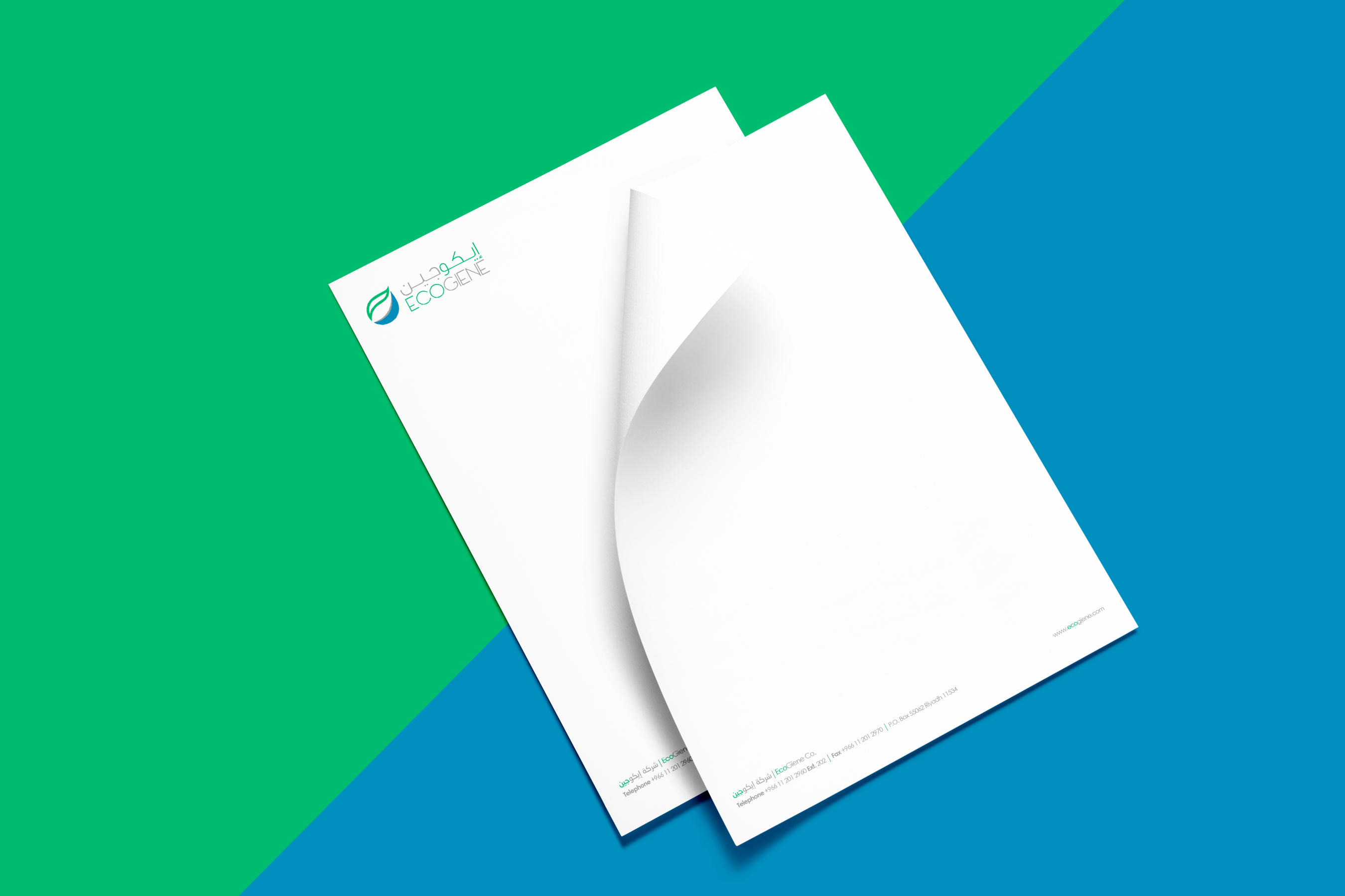 A4 Paper PSD MockUp_Eco